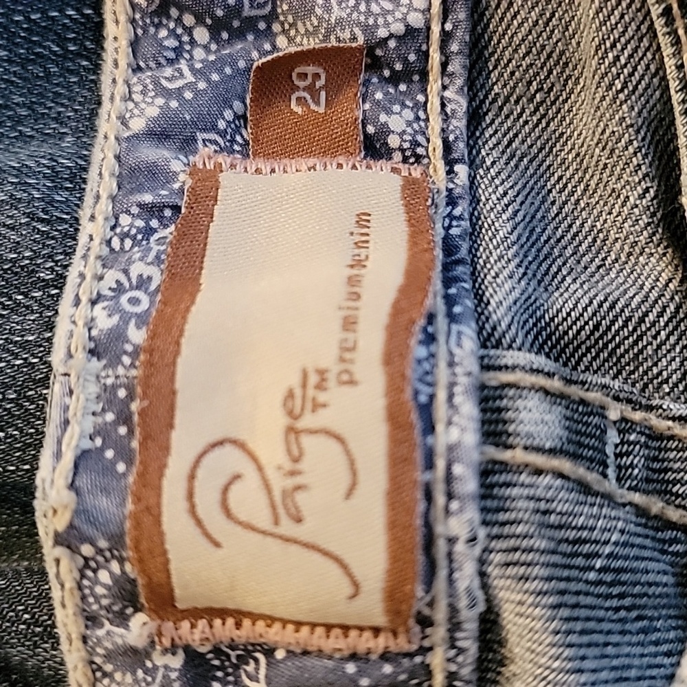 Paige Skyline Drive Jeans Size 29w - Picture 5 of 15